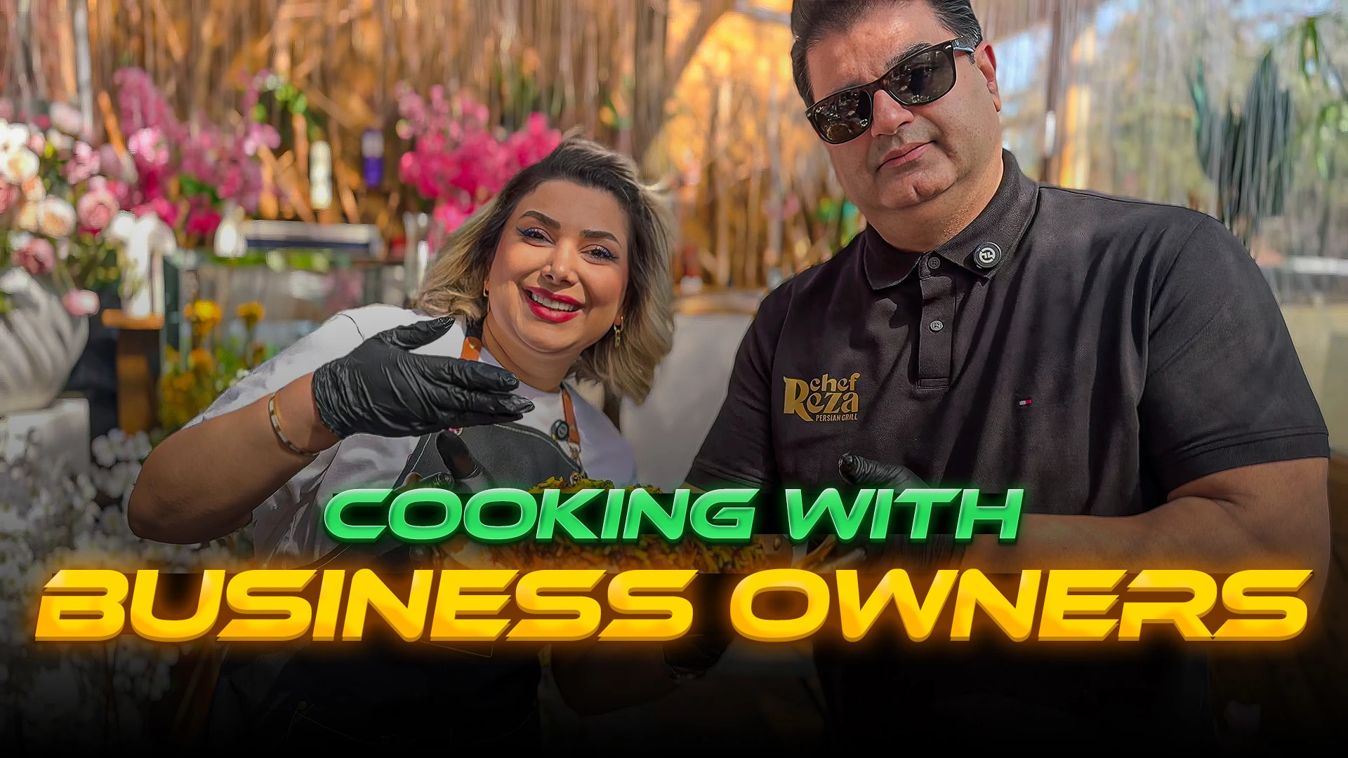 Cooking with Business Owners 3: Nuage and Reza - Chef Reza Persian ...